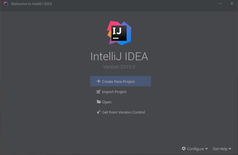 Intellij New Project